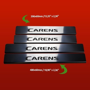 KIA CARENS MK4 VRSTVA  PRAHU NA PRAHY OCEL NEREZ 304 LESK