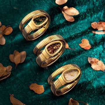 ZEGAREK DAMSKI WĄŻ UNIKATOWY MODNY JAPOŃSKI