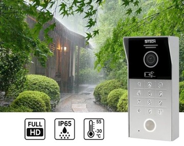 WIDEODOMOFON 5TECH ZESTAW STACJA 84225 DUŻY MONITOR 10'' DOTYKOWY ANDROID