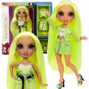 Rainbow High Fashion Karma Nichols lalka zielona