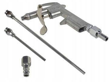 PISTOLET DO PRZEDMUCHIWANIA Z KOŃCÓWKAMI 5EL