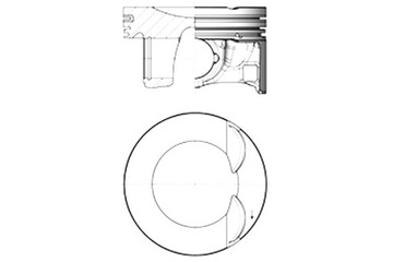 KOLBENSCHMIDT PÍST 82.51 STD AUDI A3 Q2 Q3 TT SEAT LEON SC