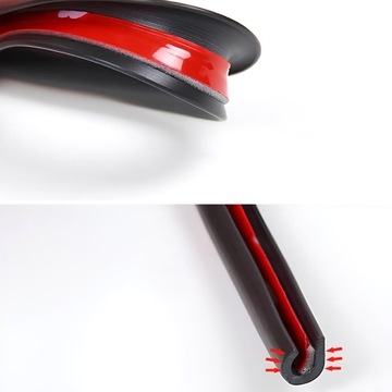 ЗАЩИТНЫЙ УПЛОТНИТЕЛЬ ДВЕРИ АВТОМОБИЛЯ, ЗАЩИТА КРАЯ, ОТДЫХ 5М