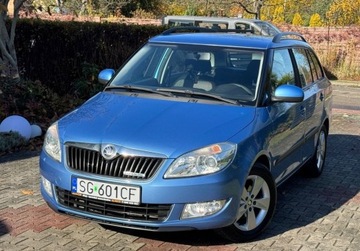 Skoda Fabia II Kombi Facelifting 1.2 TDI CR DPF 75KM 2014 Skoda Fabia Greenline 1.2 TDi 75KM Clima Bezwypadkowy SERWIS SUPER STAN, zdjęcie 36