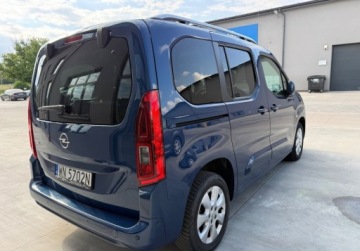 Opel Combo E Kombivan 1.5 Diesel 131KM 2020 Opel Combo Salon PL autooat osobowy bezwypadkowy elite 1.5 Diesel, zdjęcie 7
