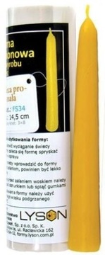Forma sylikonowa ŚWIECA PROSTA MAŁA FS34