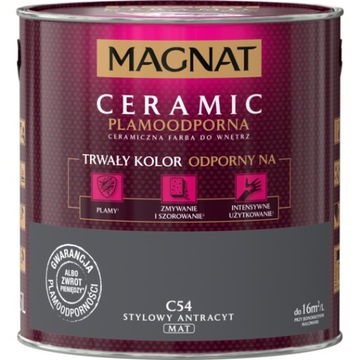 FARBA MAGNAT CERAMIC 2,5L C54 STYLOWY ANTRACYT