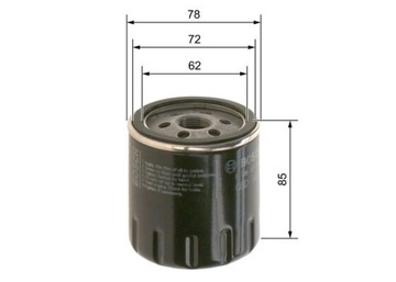BOSCH FILTR OLEJE