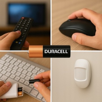 ЩЕЛОЧНАЯ БАТАРЕЙКА AAA LR03 R03 MICRO 1,5V DURACELL - 4 ШТ.