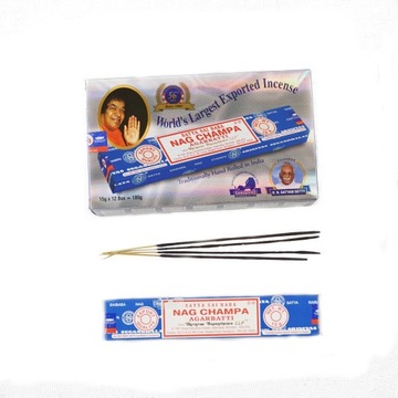 Kadzidła kadzidełka SATYA NAG CHAMPA SAIBABA 12szt
