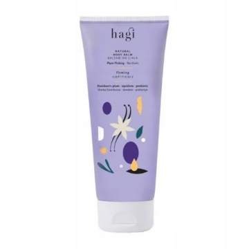 HAGI NATURALNY BALSAM DO CIAŁA 200ML UJĘDRNIAJĄCY ŚLIWKA