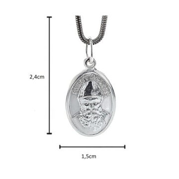 СЕРЕБРЯНАЯ МЕДАЛЬ СВ. CHARBEL SAMPLE 925 ПОДАРОК
