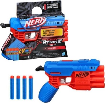 NERF ALPHA STRIKE PISTOLET WYRZUTNIA CLAW QS-4