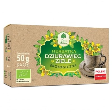 HERBATKA ZIELE DZIURAWCA BIO (25 x 2 g) - DARY NAT