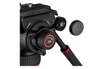Профессиональная видеоголова Manfrotto 504X 12кг.