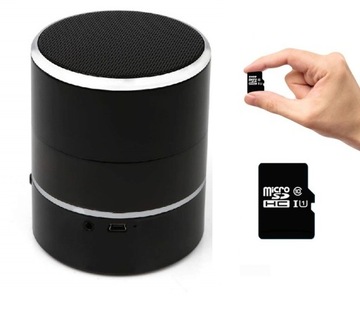 BLUETOOTH ДИНАМИК СКРЫТАЯ КАМЕРА WiFi С ПИТАНИЕМ АККУМУЛЯТОРА