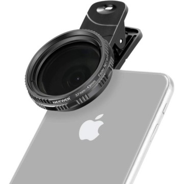 Поляризационный фильтр Neewer HD CPL 37 мм с металлическим зажимом для iPhone 14