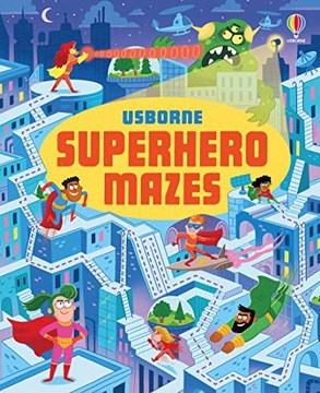 SUPERHERO MAZES - Sam Smith (KSIĄŻKA)