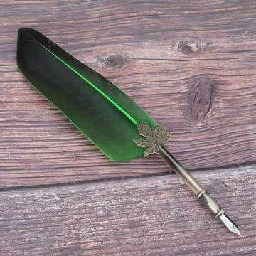 РУЧКА РЕТРО GOUSE ПОГРУЖНОЕ ПИСЬМО ЗЕЛЕНАЯ