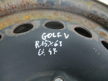 DISK 15” OCELOVÝ VOLKSWAGEN GOLF V ET47