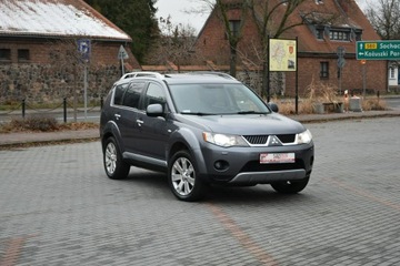 Mitsubishi Outlander II 2.2 DID DOHC 156KM 2007 Mitsubishi Outlander 2.2DiD 2007r 7os. Skóra