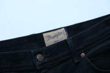 WRANGLER TEXAS__W33 L32 REGULAR FIT BLACK JEANS__33/32