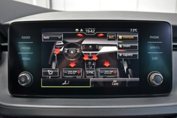 Skoda Scala Hatchback 1.0 TSI 110KM 2022 Škoda Scala Skoda Scala Bezwypadkowy / Salon, zdjęcie 22