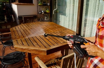 Стиральная машина Worx WG633E.9 HYDROSHOT 20В + аккумулятор