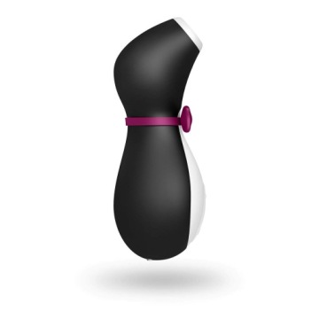 Стимулятор клитора Pro Penguin Next Generation, черный и белый