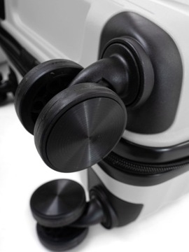 MAŁA WALIZKA PODRÓŻNA L POLIPROPYLEN RGL BAGAŻ PODWÓJNE KÓŁKA OBROTOWE