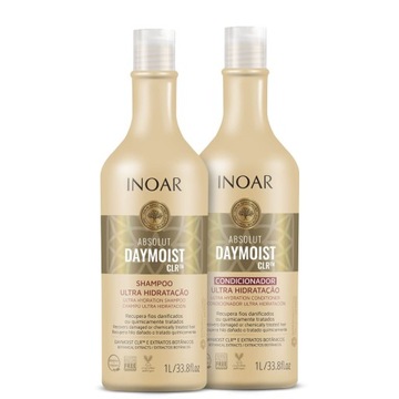 Inoar DUO Daymoist Szampon 1000 ml + Odżywka 1000 ml