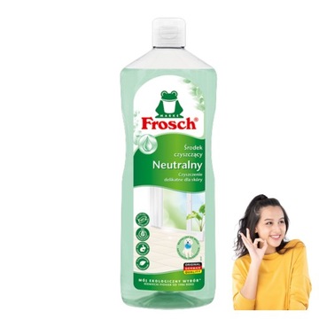 Frosch EKO Neutralny Płyn Czyszczący 1000ml niemiecki wydajny Uniwersalny