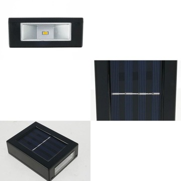 4 шт. солнечная лампа светодиодный настенный бра забор стена