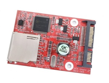 Переходник для карт SD SDHC SDXC на SATA 22 PIN