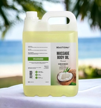 ОЛИВКОВОЕ МАСЛО ДЛЯ МАССАЖА ЛИЦА И ТЕЛА КОКОС 5000 МЛ BEAUTIONA