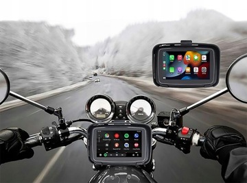 GPS-НАВИГАЦИЯ ДЛЯ МОТОЦИКЛА С CAR PLAY, ANDROID AUTO