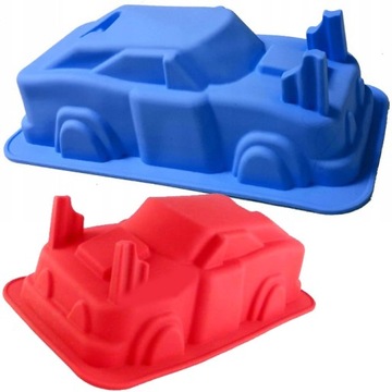 SILIKONOWA forma SAMOCHÓD AUTO DO CIASTA foremka DUŻA AUTO FORMUŁA TORTU XL
