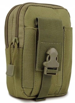 ТАКТИЧЕСКАЯ НАРЕЗНАЯ СУМКА, ВОЕННО-ЗЕЛЕНАЯ, ДЛЯ ТЕЛЕФОНА, НОЖ ВЫЖИВАНИЯ