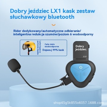 Беспроводная Bluetooth-гарнитура для шлема 5.3