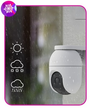 EZVIZ C8c 2K 4MP IP-камера с панорамированием/наклоном Уличная камера для карты памяти Wi-Fi