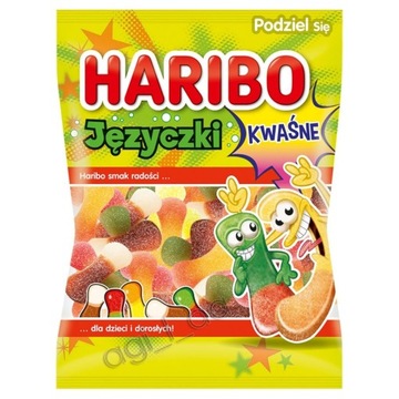 HARIBO ŻELKI KWAŚNE JĘZYCZKI 85g