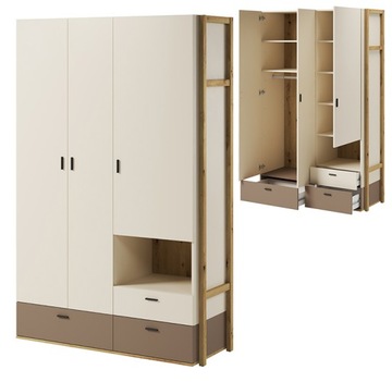 Szafa LY-01 LENNY nowoczesny system MŁODZIEŻOWY