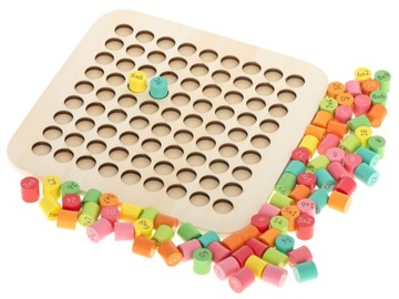 ИЗУЧЕНИЕ ТАБЛИЦЫ УМНОЖЕНИЯ ЦВЕТНЫЙ ДЕРЕВЯННЫЙ НАБОР