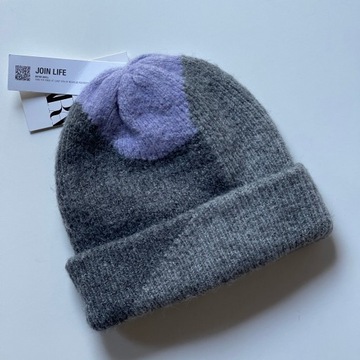 ZARA Czapka Beanie Wełna