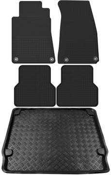 HONDA CR-V 02-07 komplet mat gumowych+BAGAŻNIK