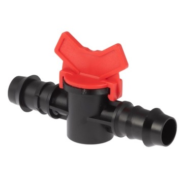 Zawór plastikowy do rur 16 x 16 mm wciskany