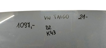 VW TAIGO 2021- VÍKO KUFRU KUFRU ZADNÍ