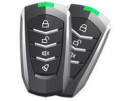 АВТОСИГНАЛИЗАЦИЯ ПНИ ОВ-288 + ДАТЧИК УДАРА СИРЕНА 2 ПУЛЬТА