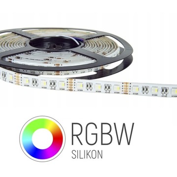 ЛЕНТА 60LED 5050 RGBW/ХОЛОДНАЯ 18Вт/м IP67 / 5 МЕТРОВ
