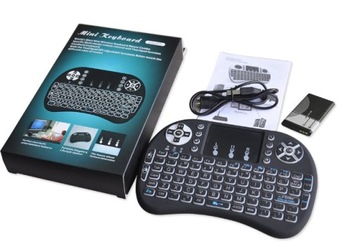 Mini klawiatura bezprzewodowa i8 usb 2.4Ghz